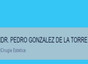 Dr. Pedro M. Gozález De La Torre
