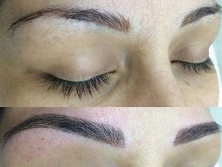 Antes y después de Microblading