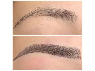 Antes y después de Microblading