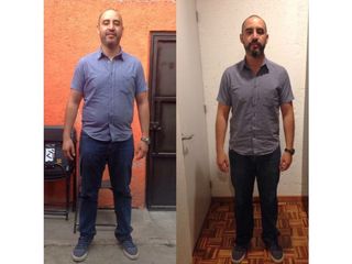 Antes y después de Control de peso