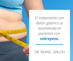 Balón gástrico para pacientes con sobrepeso