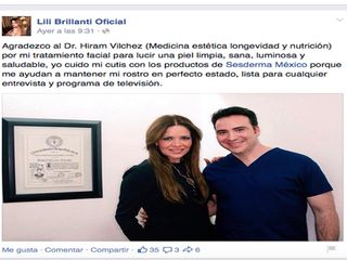 Medicina Estética, Longevidad y Nutrición Dr. Hiram Vilchez