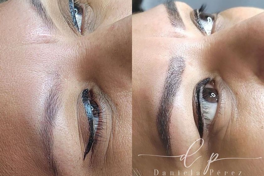 Microblading antes y después - 876584