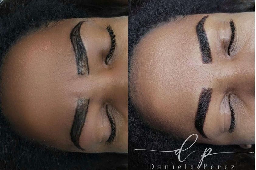 Microblading antes y después - 876585
