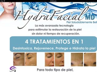 Antes y después de Hydrafacial