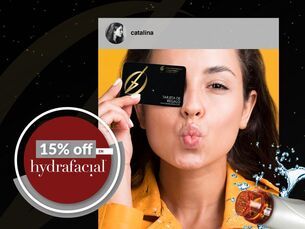 ¿Quieres obtener un 15% de descuento para un Hydrafacial? 😱🌲