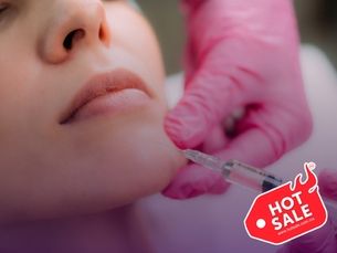 Marcaje mandibular + aumento de labios