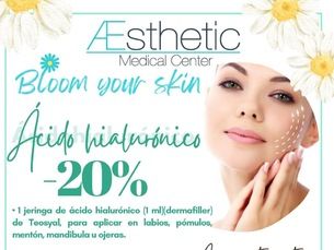 Rejuvenece tu piel con Ácido hialurónico (Dermafiller)