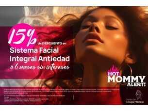 🔥Hot Mommy Alert! 15% Descuento Sistema Facial Antiedad!