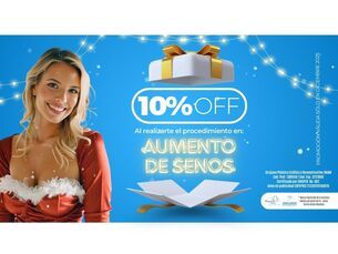 ¡ AL REALIZAR TU AUMENTO DE BUSTO OBTÉN UN 10% DE DESCUENTO !