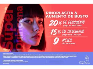 ✨ ¡Promoción Especial por Tiempo Limitado! ✨ Rinoplastia & Aumento de Busto