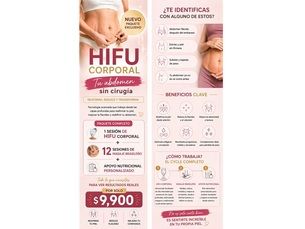 HIFU Corporal, Tu Abdomen sin Cirugía