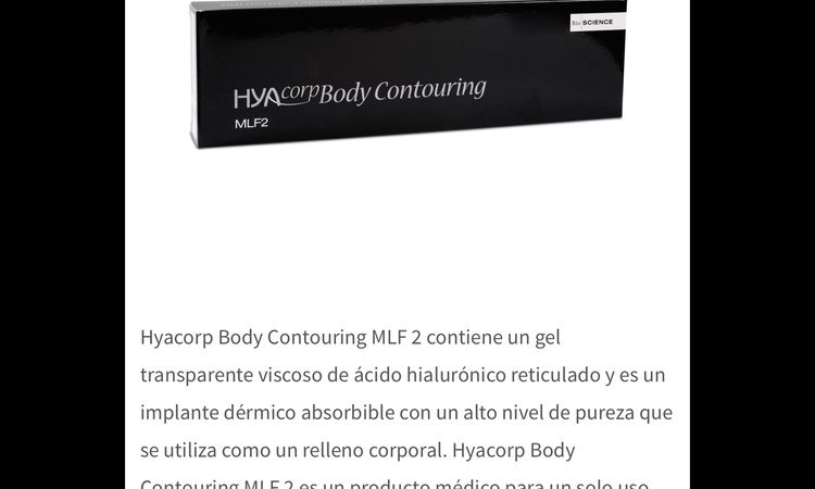 Acido Hyacorp Body Contouring en gluteos y muslo - 16905