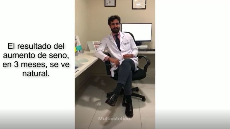 Testimonio. Resultados naturales. Aumento de Busto
