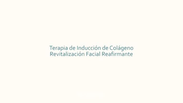 Terapia de inducción de colágeno anti-envejecimiento
